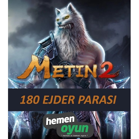 HemenOyun Metin2 180 Ejder Parası Metin 2 EP