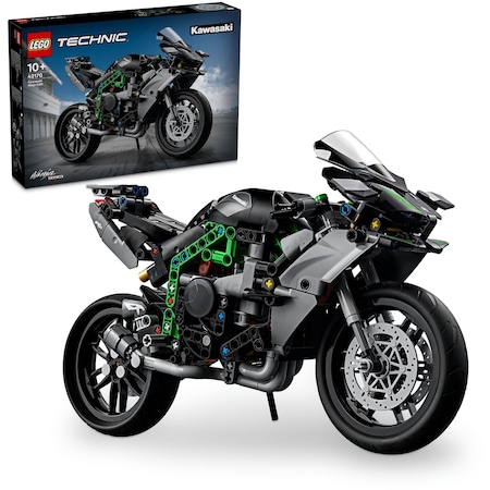 LEGO® Technic Kawasaki Ninja H2R Motosiklet 42170 10+ Yaratıcı Oyuncak Yapım Seti - 643 Parça