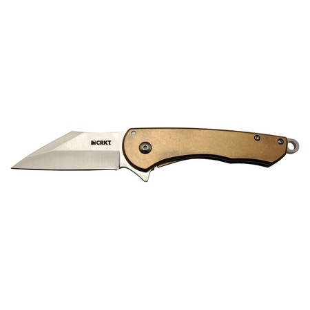 Crkt Jettison 6820 Brw Kahverengi Kamp / Outdoor Çakı 18,5cm - Yarı Otomatik, Kemerlikli, Kutulu