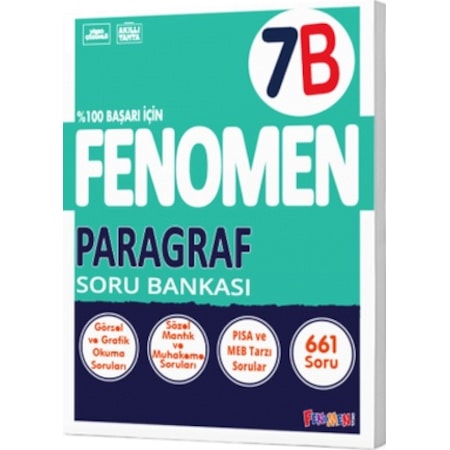 Fenomen 7 Paragraf Soru Bankası B