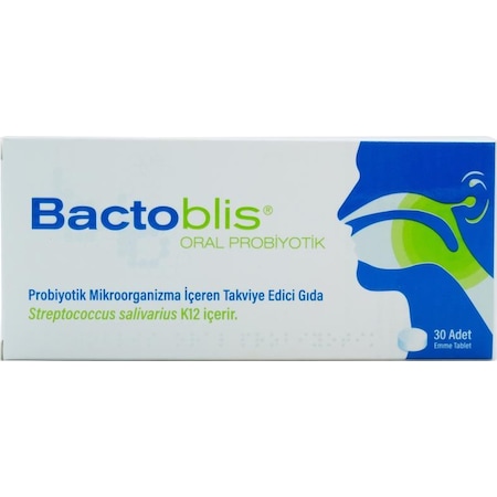 Bactoblis Probiyotik 30 Tablet