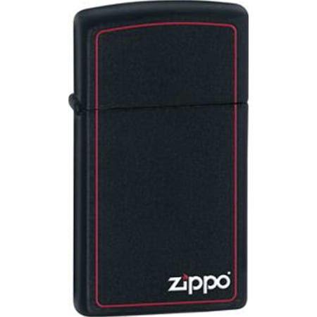 Zippo Çakmak Slim Black Z-Border 1618zb