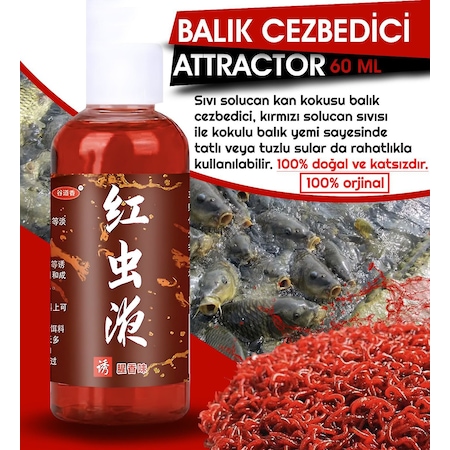 Balık Cezbedici Attractor 60 Ml