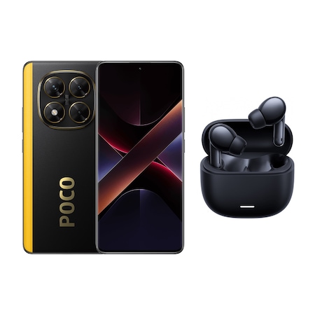 Poco X7 12 GB 512 GB Siyah + Xiaomi Redmi Buds 6 Lite Bluetooth Kulaklık Siyah (Xiaomi Türkiye Garantili)