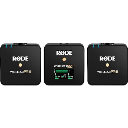 Rode Wireless Go II 2 Kişilik Kablosuz Yaka Mikrofonu