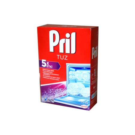 Pril 5 Etki Bulaşık Makinesi Tuzu 4 x 1500 G