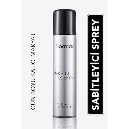 Flormar Make-Up Fix Makyaj Sabitleyici Sprey 001 Transparan