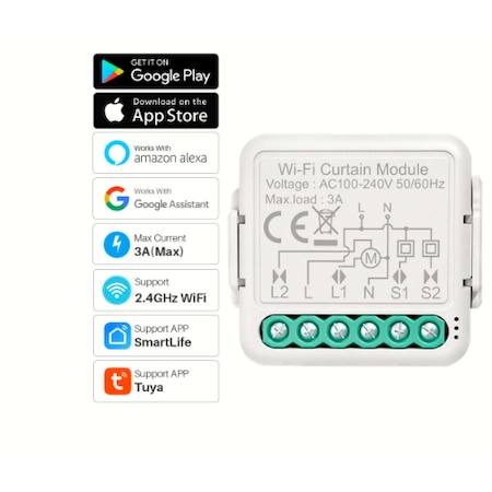 Tuya akıllı WiFi perde anahtarı için DIY modülü