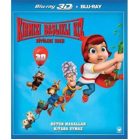 Kırmızı Başlıklı Kız Kötülere Karşı 3D+2D Blu-Ray