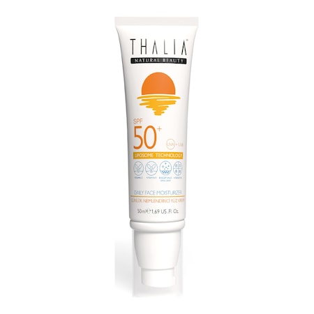 Thalia Günlük Nemlendirici Yüz Güneş Kremi SPF50+ 50 ML