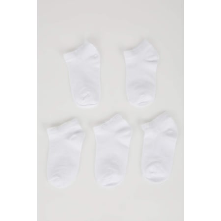 Defacto Erkek Bebek Dikişsiz 5li Pamuklu Patik Çorap C8094a5nswt1