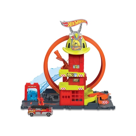 Hot Wheels Çember Pistli İftaiye İstasyonu HKX41