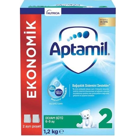 Aptamil 2 Devam Sütü 1200 G 6 - 9 Ay