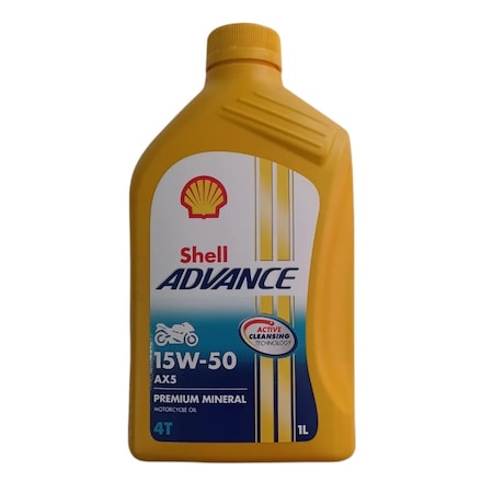 Shell Advance 4t Ax5 15W50 1 L