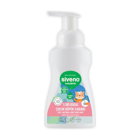 Siveno Zeytinyağlı Kids Köpük Sabun 250 ML