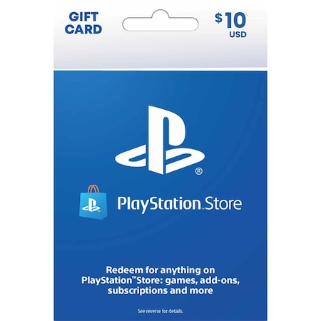 Playstation 10 Dolar Psn Card $10 Usa Psn Network (458225123)