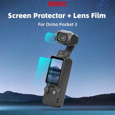Djı Osmo Pocket Ekran + Lens Koruma Film