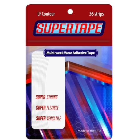 True Tape Supertape Oval LF C Protez Saç Bandı 2 CM x 7.5 CM 36'lı