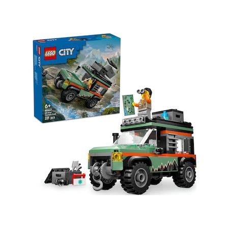 LEGO® City 4x4 Arazi Dağ Arabası 60447