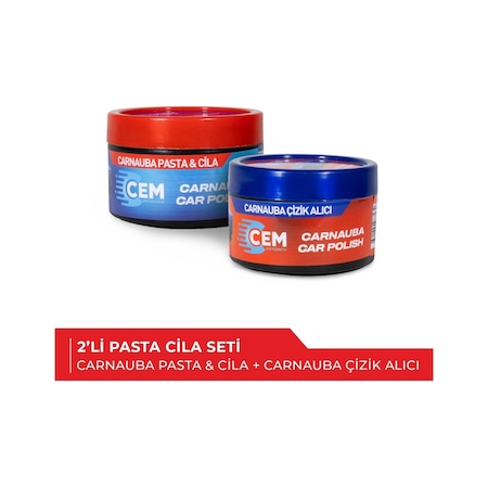 Cem Car Care Pasta Cila Ve Çizik Alıcı 2'li