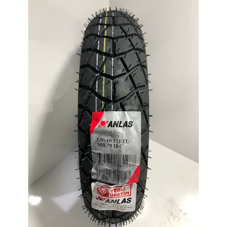 Motosiklet Dış Lastik 3.50-10 51j Mb-79 İrc Tubeless