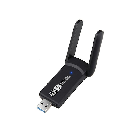 Gomax AC1200 Mbps Dual Band USB 3.0 Kablosuz Wi-Fi Alıcı Adaptör