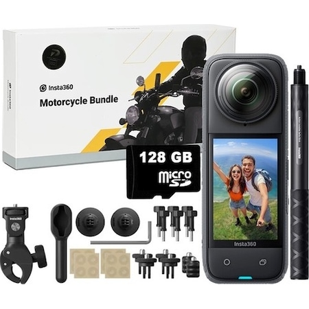 Insta360 X4 8k 360 Derece Kamera Motorsiklet Kiti