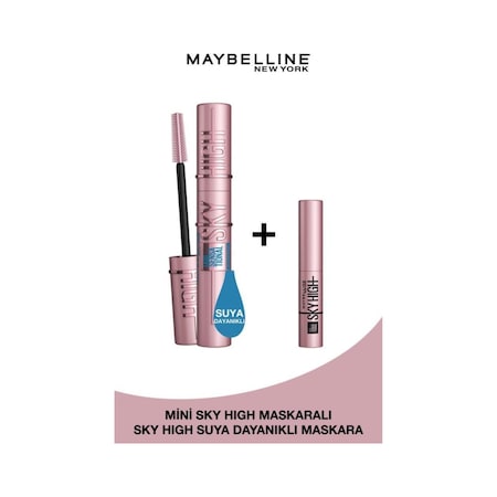 Maybelline New York Lash Sensational Sky High Waterproof Maskara + Mini Sky High Maskara 4.5 ML