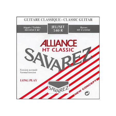 Savarez 540R Alliance Normal Tension Classic Rouge Klasik Gitar T