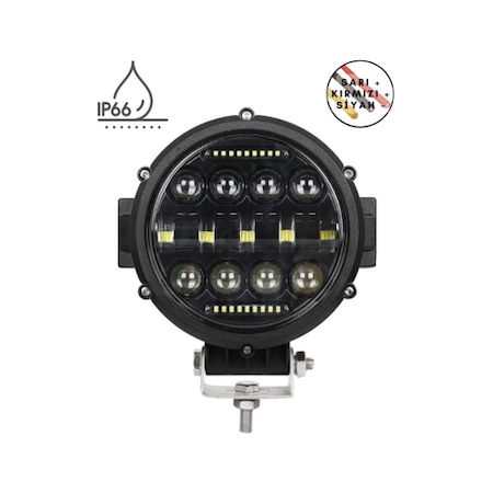 7 İnç 60w Led Çalışma Işığı Sis Lambası Off-road Kamyon Sürüş Far