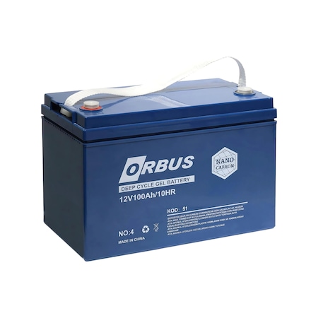 Orbus 12v 100ah Deep Cycle Nano Carbon Jel Akü