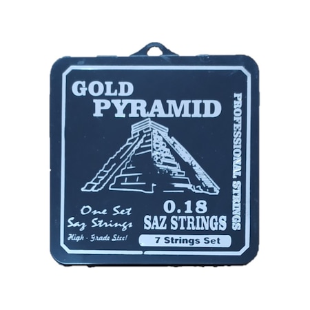 Pyramid 0.18 Kısa Sap Bağlama Teli+Tezene