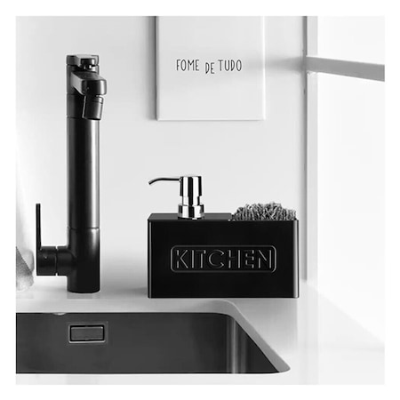Perotti Kıtchen Lüx Mutfak Sıvı Sabunluk Siyah