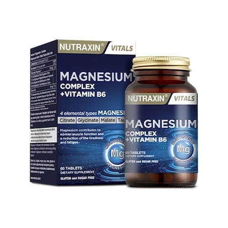 Nutraxin Magnesium Complex Vitamin B6 60 Tablet