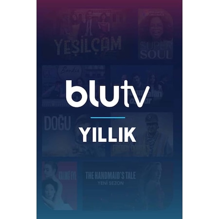 12 Aylık Blutv Üyelik (436625320)