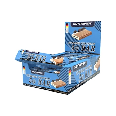 Nutrever Xtreme Protein Bar 50 Gr 24 Adet