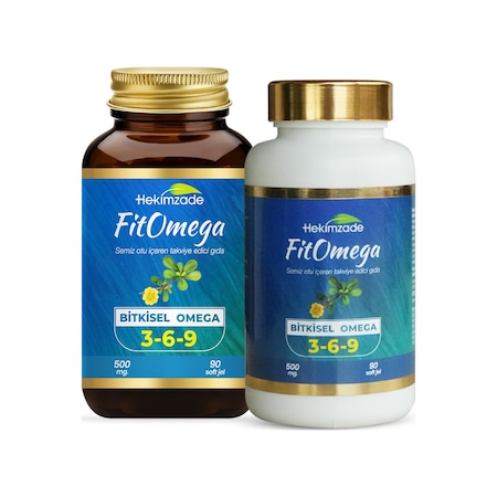 Hekimzade Fit Omega Soft Jel 500mg 90 Kapsül