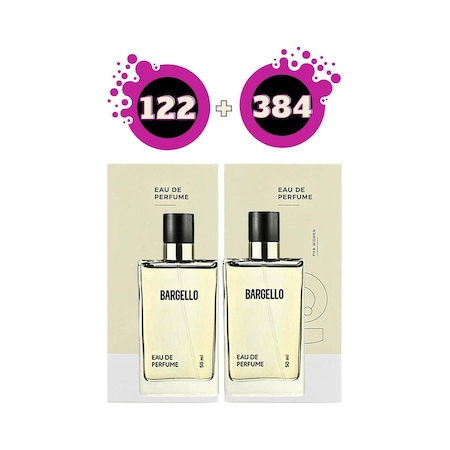 Bargello 384 Kadın Parfüm EDP 50 ML + 122 Kadın Parfüm EDP 50 ML