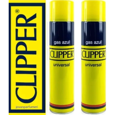 Clipper Gaz Çakmak Gazı 250 Ml x 2 Adet