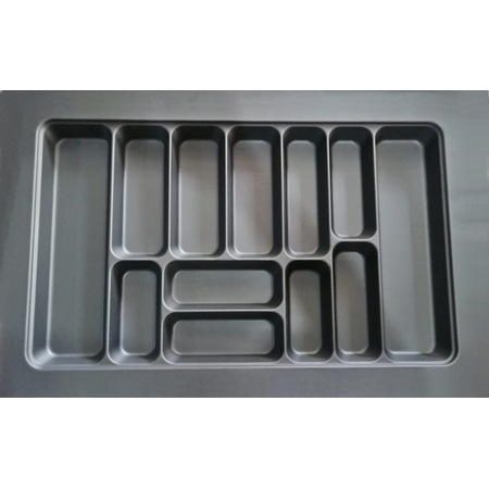 Cutlery 76x49 Antrasit Çekmece Içi Kaşıklık 1.kalite-maket