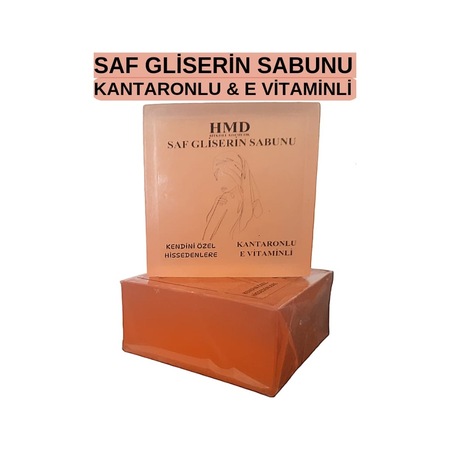 Hmd Bitkisel Kozmetik Kantaron & E Vitamini İçerikli Saf Gliserin Sabunu 100 G