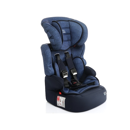 Baby&Plus Beline 9-36 kg Oto Koltuğu Denim Marine