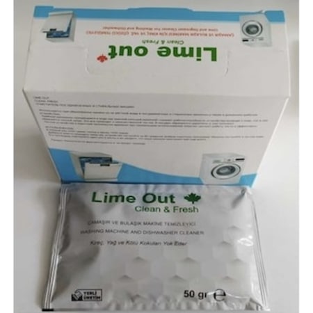 Çamaşır Ve Bulaşık Makinesi Temizleyici Lime Out 10 Adet - 556027607