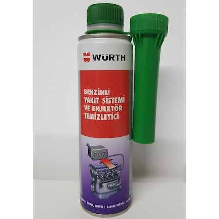 Würth Benzinli Yakıt Sistemi ve Enjektör Temizleyici 300 ML