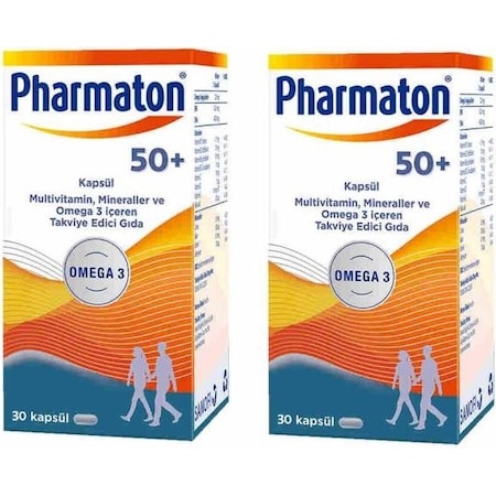 Pharmaton 50 Plus 30 Kapsül 2 Adet