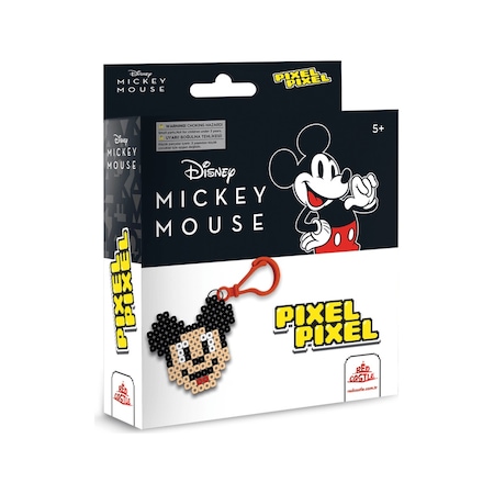 Disney Mickey Boncuk İle Anahtarlık Yapma Seti-pixel Pixel Bb14-04