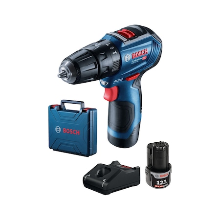 Bosch GSB 12V-30 2.0Ah Çift Akülü Darbeli Vidalama - 06019G9100