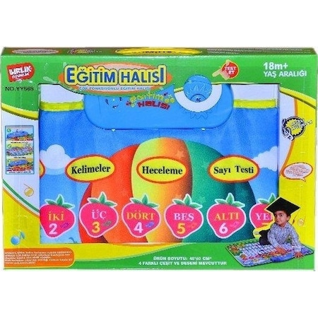 Birlik Toys Eğitici Ve Öğretici Eğlenceli Oyun Halısı Oyun Seti