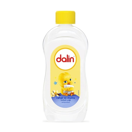 Dalin Rahat Ve Mutlu Vanilya Kokulu Bebek Yağı 200 ML