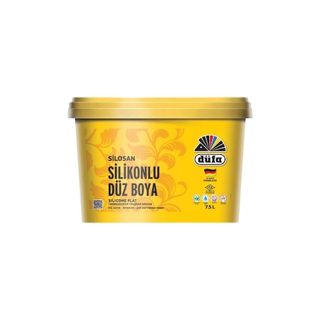 Düfa Silikonlu Düz Dış Cephe Duvar Boyası 7.5 Lt - Yeni Kartela (501192158)